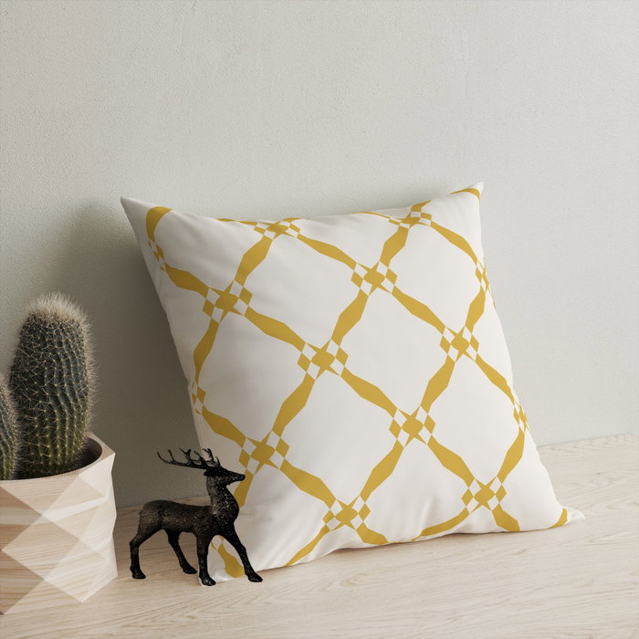 Aberto Design Cojín Multicolor 43 x 43 cm